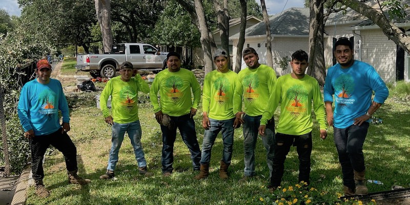 Photo of Good Morning Tree Service crew in Austin TX