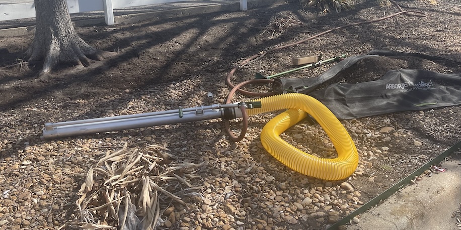 Spade Spring Flight Square What is an Air Spade? | A Good Morning Tree Service